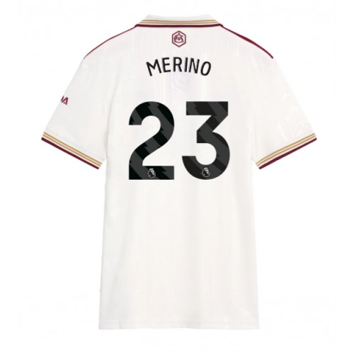 Arsenal Mikel Merino #23 Tredje Tröja Dam 2025-26 Kortärmad Arsenal Mikel Merino #23 Tredje Tröja Dam 2025-26 Kortärmad